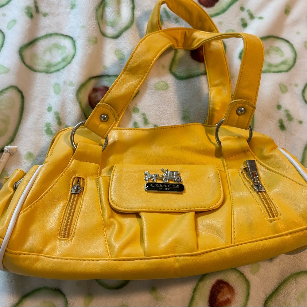 Yellow Coach purse